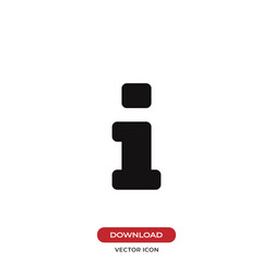 information icon info help faq inform symbol vector image