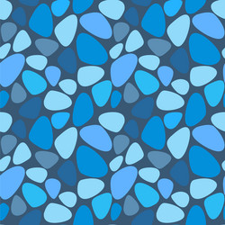 Funny cartoon stones seamless pattern Royalty Free Vector