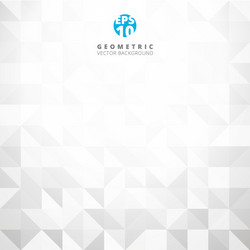 abstract gray triangle and square in grey vector image