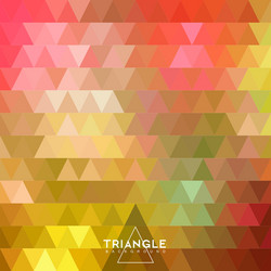 Geometric Triangle Pattern Background vector image