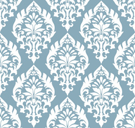 Damask seamless pattern background vector