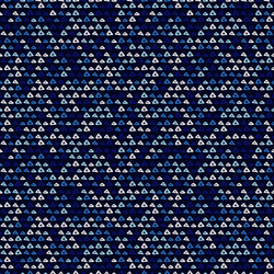 hand drawn triangle pattern on a coloured vector image