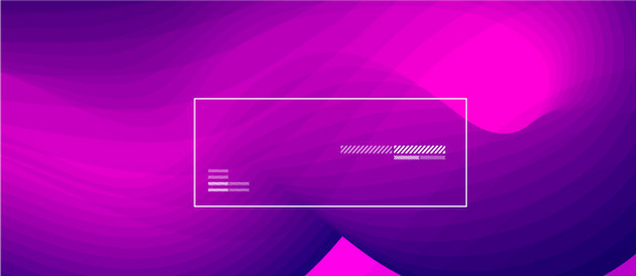 dynamic fluid neon color wave geometric abstract vector image