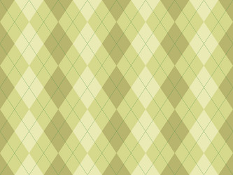 elegant argyle pattern in soft olive and beige vector image