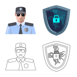 Isolated object virus and secure symbol set vector