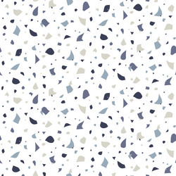 Abstract seamless pattern in terrazzo style vector