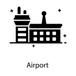 Airport Royalty Free Vector Image - VectorStock