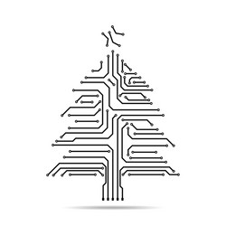 Electronic paths in form tree vector