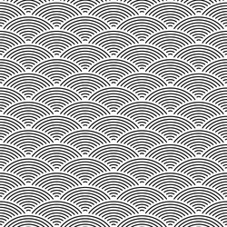 Fish scale seamless pattern background abstract vector