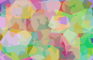 color pattern with polygons irregular shape vector image