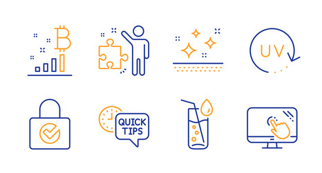quick tips password encryption and strategy icons vector image