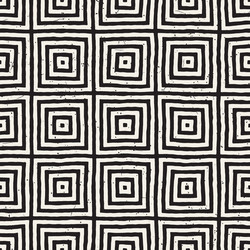 hand drawn seamless repeating pattern with lines vector image