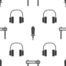 set router and wi-fi signal sword for game vector image