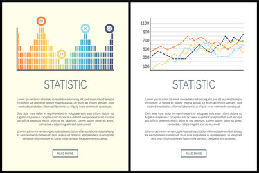 statistic and analysis visualization of results vector