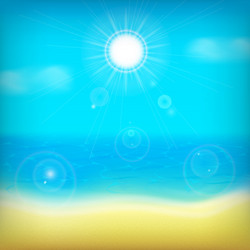 Summer background vector