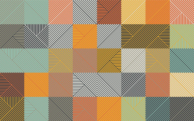 triangle abstract pattern design vector image