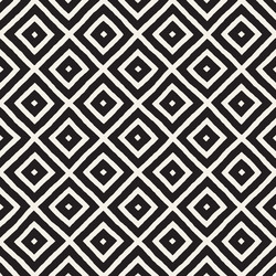 Hand drawn seamless repeating pattern with lines vector