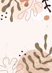modern abstract background with geometric shapes vector image