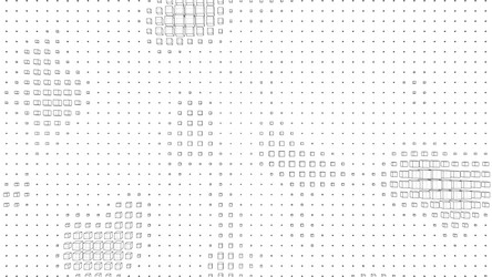abstract boxes background vector image
