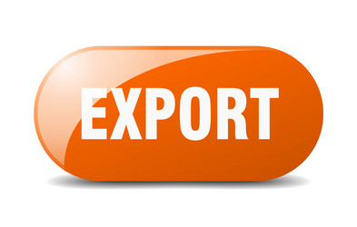 export button sign key push vector image