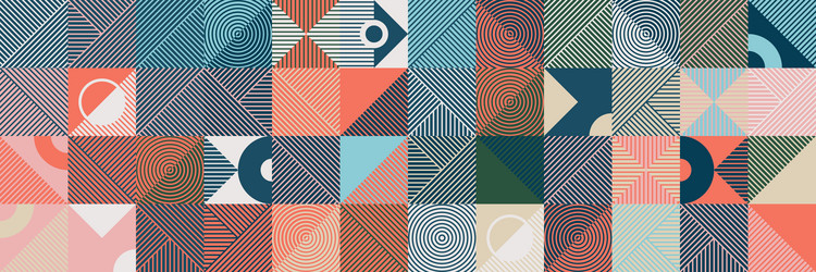 digital design abstract pattern vector image