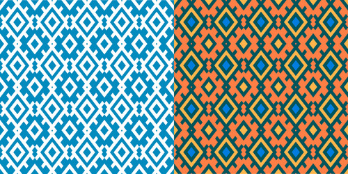 seamless fabric pattern repeating design vector image