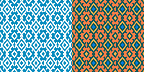 seamless fabric pattern repeating design vector