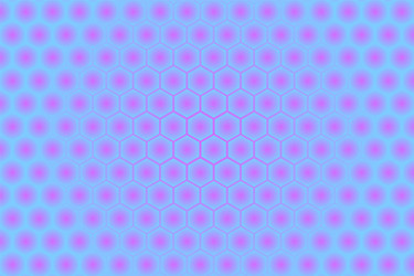geometric hexagonal gradient color pattern vector image