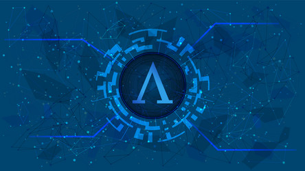 Ampleforth ampl token symbol defi project vector