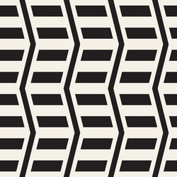 Zigzag Line Pattern - Abstract Style vector image