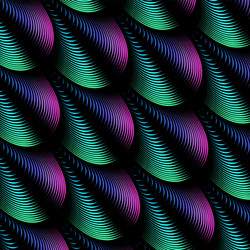 Abstract background with blended feather lines vector