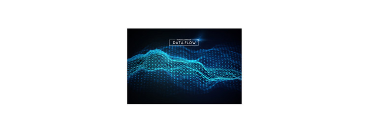 computer data flow background eps 10 big vector image