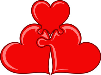 hearts Vector Image