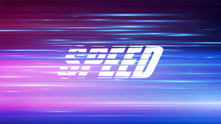 High-Speed Technology Abstract vector image