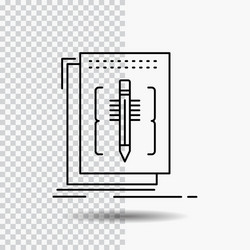 Code edit editor language program line icon vector