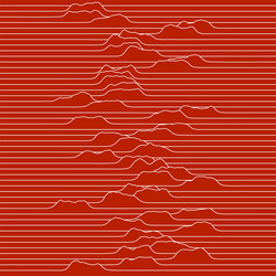 Abstract Signal Wave Patterns vector image