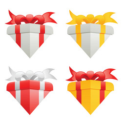 gift boxes Vector Image