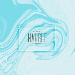 Abstract blue liquid marble texture background Vector Image