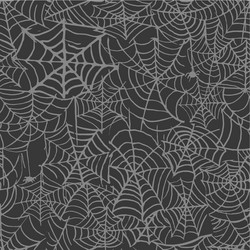 Collection of cobweb isolated transparent pattern vector
