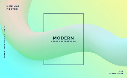 Modern soft color 3d abstract background vector