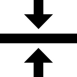 Compression arrows Royalty Free Vector Image - VectorStock