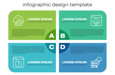 set line file missing cloud technology data vector image