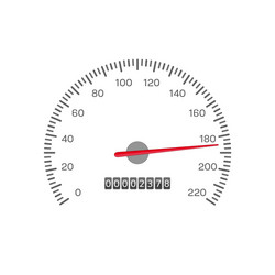 Car dashboard gauges template Royalty Free Vector Image