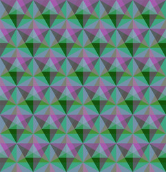 Triangular geometric seamless pattern vector