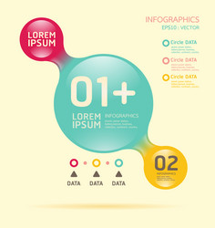Minimalist Color Gradient Template vector image