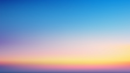 sunset gradient sky background with soft hues vector image