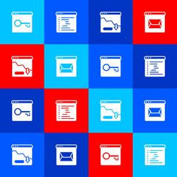 set secure your site with https ssl browser vector image