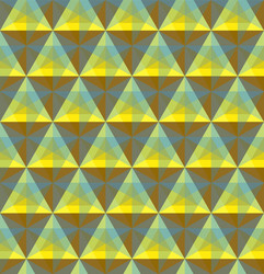 triangular geometric seamless pattern vector