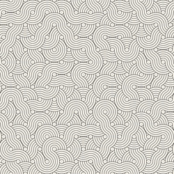 seamless pattern repeating geometric elements vector image