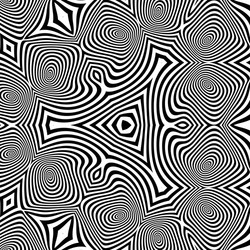 pattern with optical abstract background vector image
